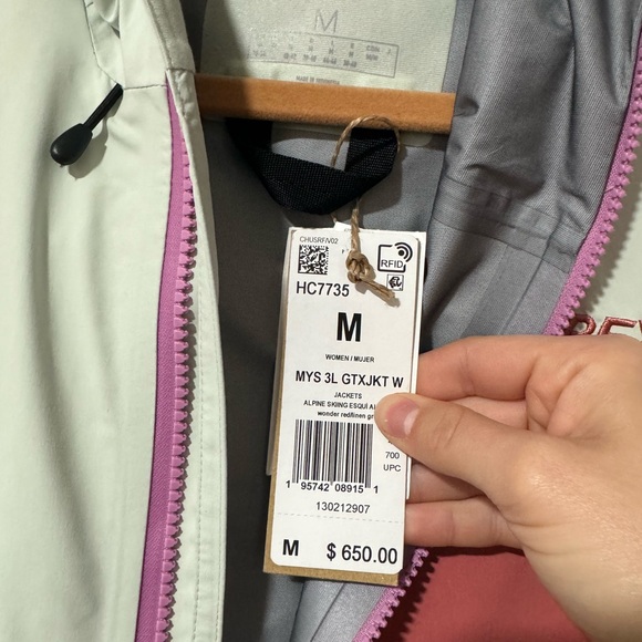 ADIDAS TERREX TECHROCK 3L GORE-TEX C-KNIT JACKET - Picture 4 of 8